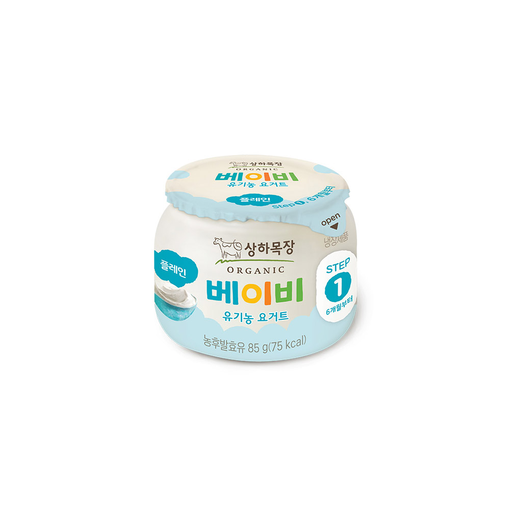 베이비 요거트 플레인 85g x 25개 (4주 배달)